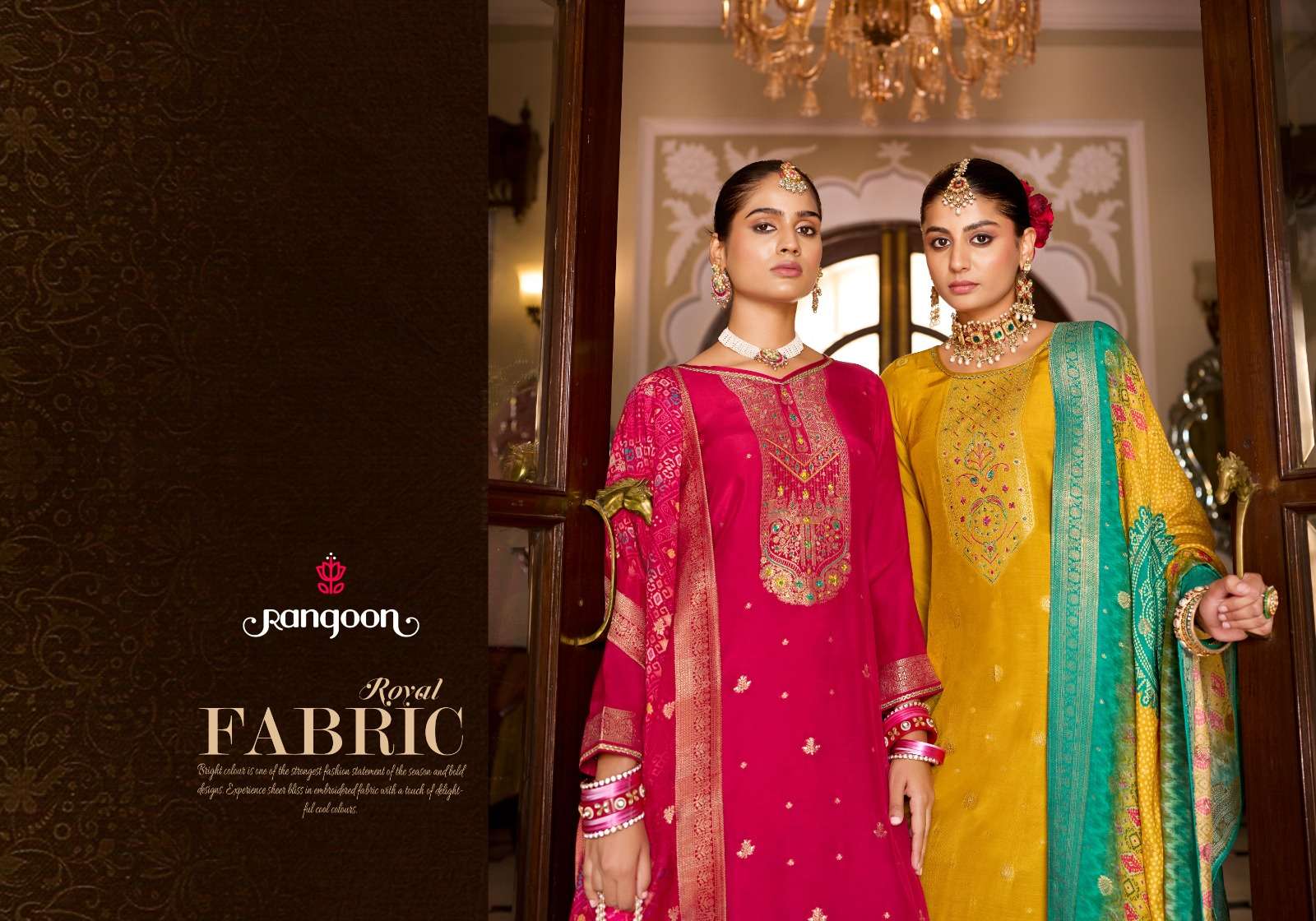 RANGOON  HITTING MARKET WITH EXCLUSEVELY TRENDING KURTI SET BY MEGHAN VOL-3