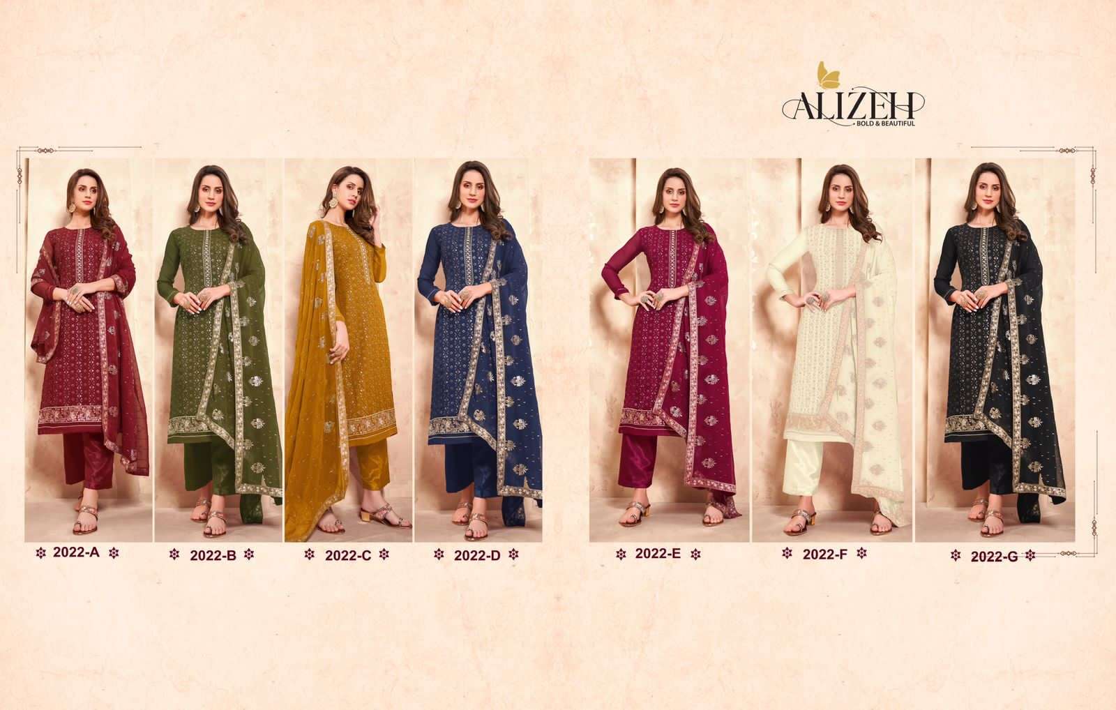 Alizah murad vol-4 colour plus wholesale supplier