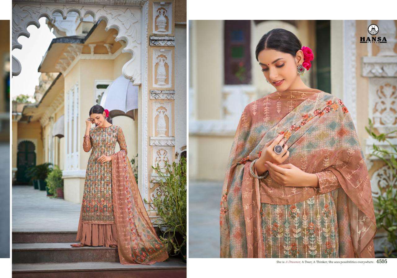 HANSA UNSTITCHED SUIT  COLECTION