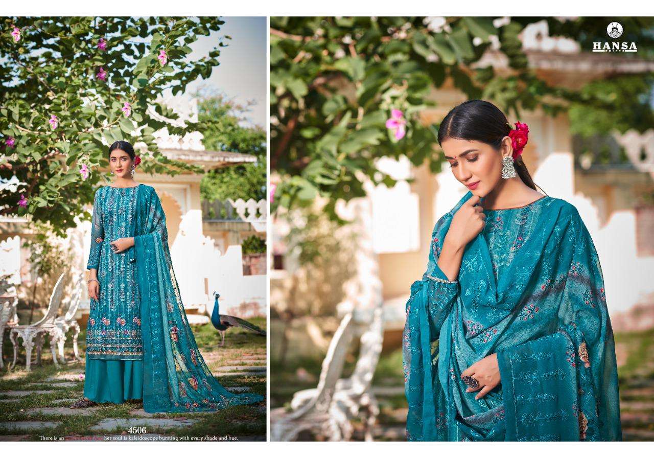 HANSA UNSTITCHED SUIT  COLECTION