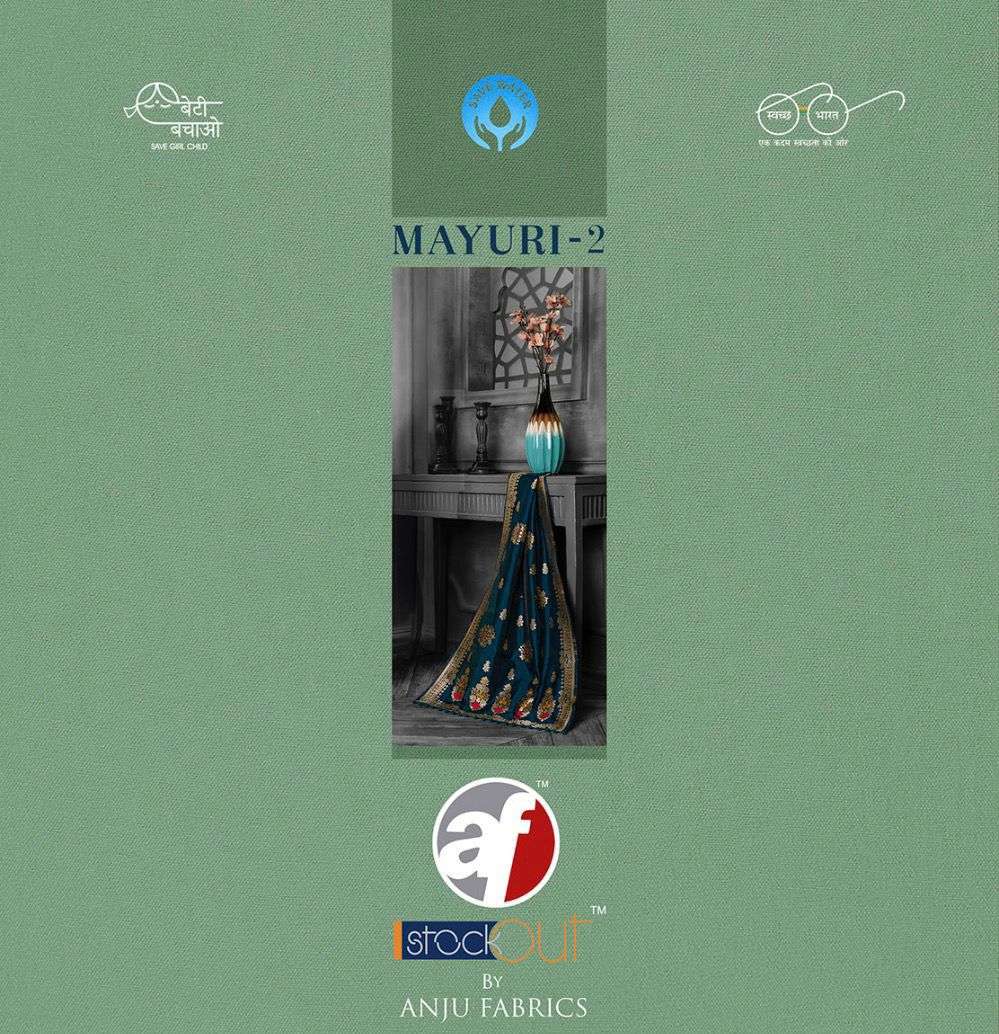 ANJU FAB KURTI WITH PANT DUPATTA MAYURI VOL-2 CATALOG WHOLESALER LUCACCI DESIGNER 