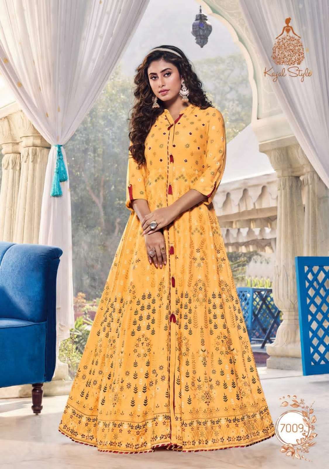 FASHION COLOUR VOL-7 BY KAJAL STYLE CATALOG WHOLESALER SUPPLIER LUCACCI DESIGNER SURAT IN INDIA 