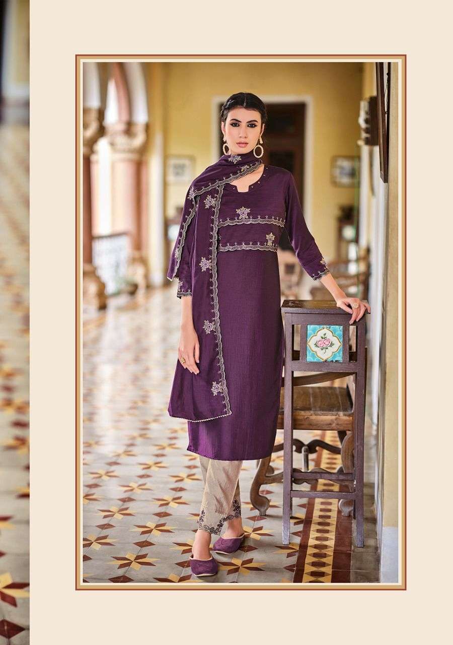 KALAKI FASHION IZABELLA VOL-3 DESIGNER 3 PC CONCEPT CATALOG WHOLESALER IN SURAT 