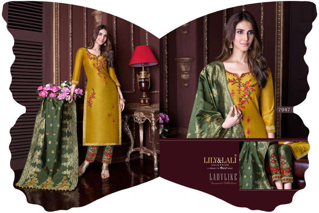 LILY LALI MEENAKARI DESIGNER KURTI WITH PENT DUPATTA CATALOG  WHOLESALER