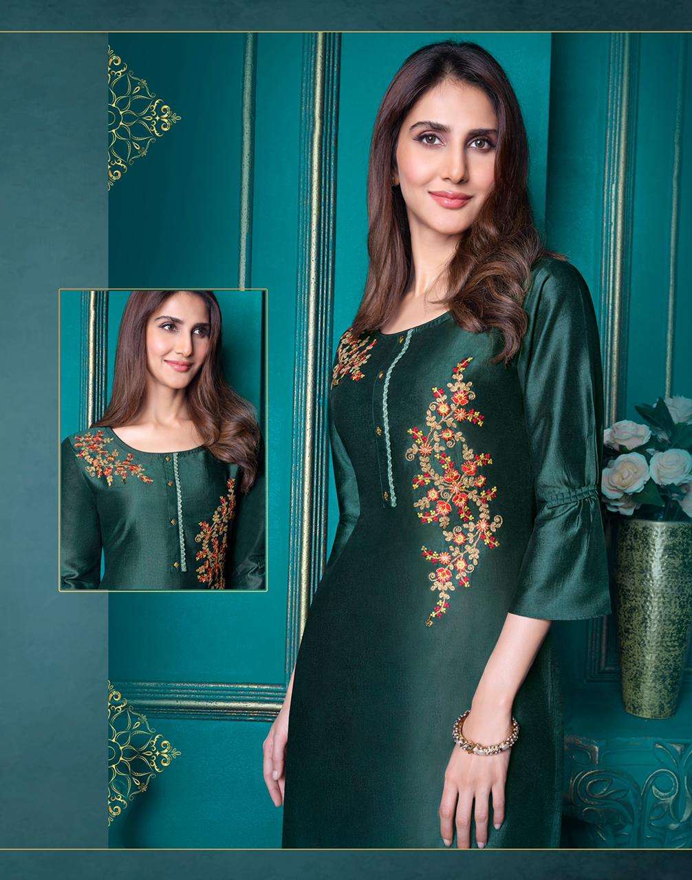 LILY LALI  MONALISA-4 STICH KURTI WHOLESALE SUPPLIER FROM SURAT GUJRAT INDIA LUCACCI DESIGNER