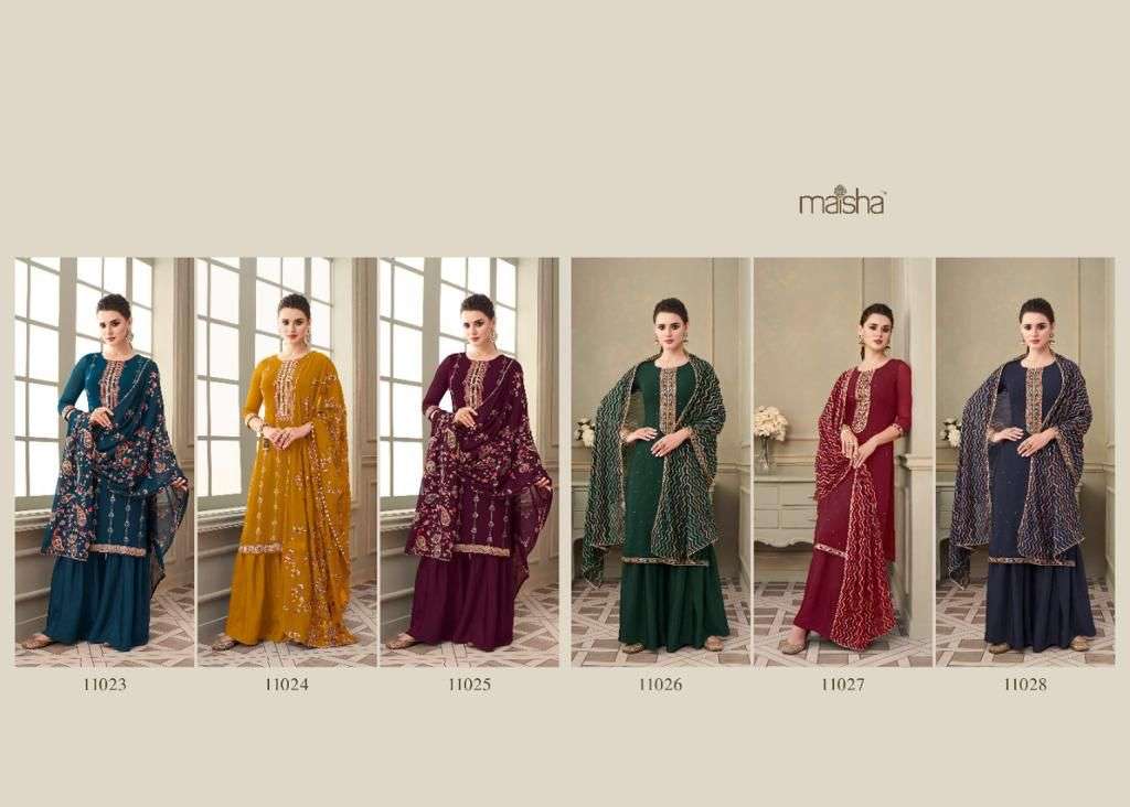 MAISHA MASKEEN JI SALWAR SUIT WHOLESALE SUPPLIER  MAISHA