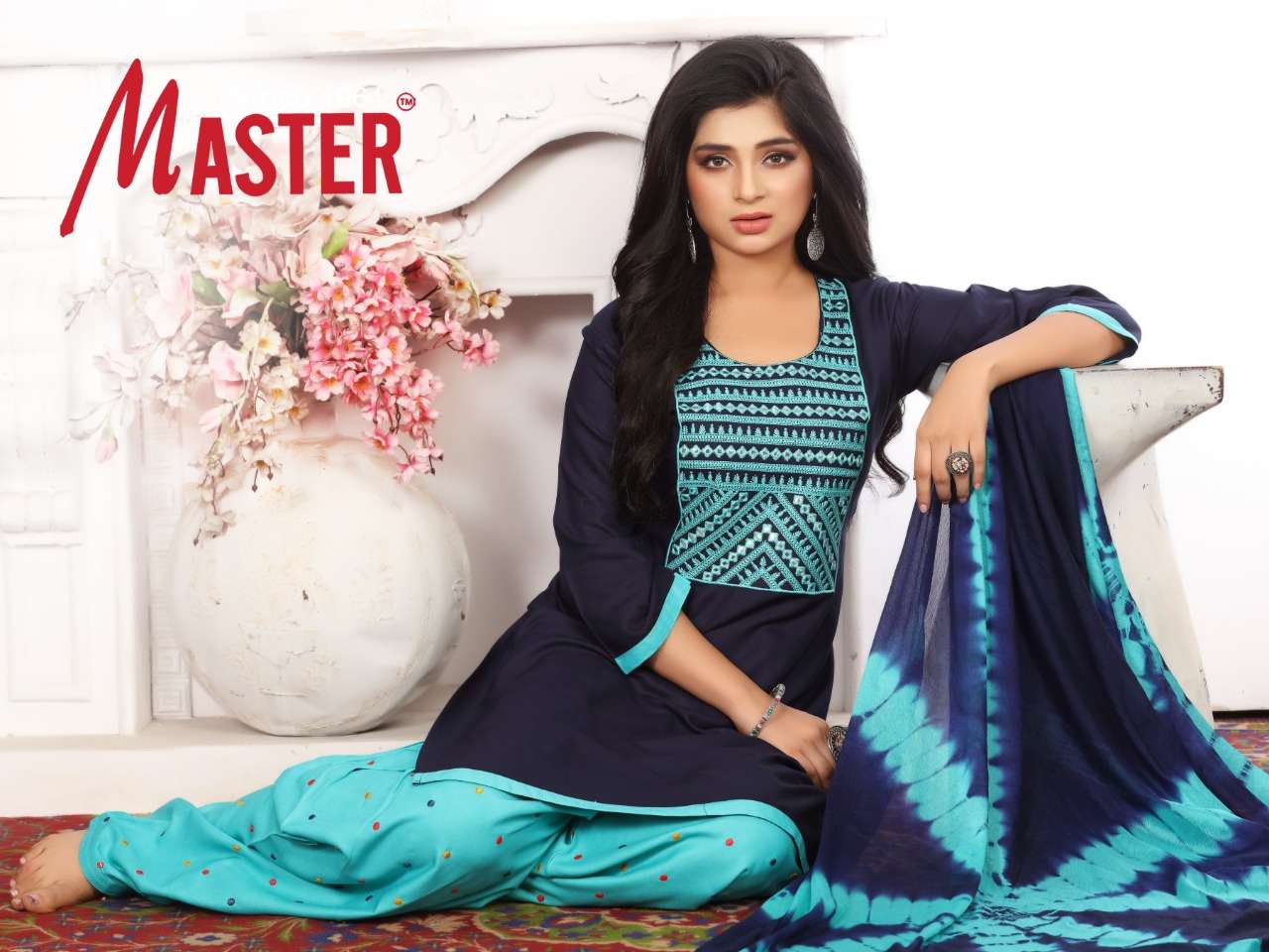Readymade Pure Cotton Salwar Suits Patiyala Dress With Dupatta sets