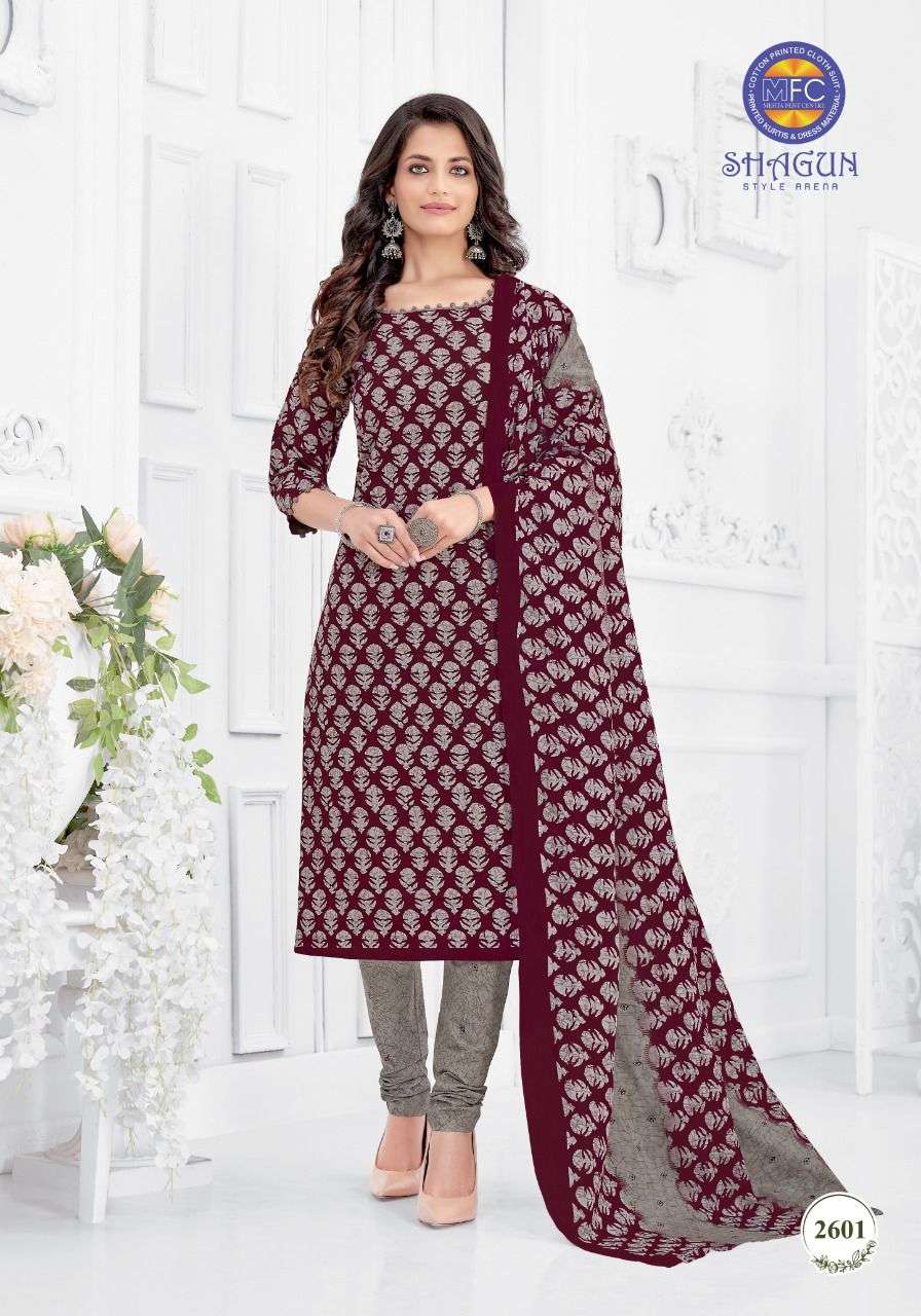 NEW CATALOG SHAGUNVOL-26 BY MFC UNSTICH DRESS CATALOG WHOLESALE SUPPLIER