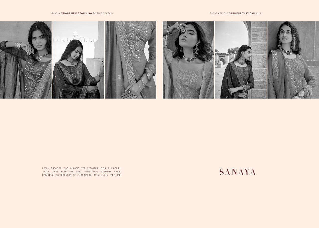 SANAYA BY KESSI RANGOON CATALOG WHOLESALER SURAT LUCACCI DESIGNER