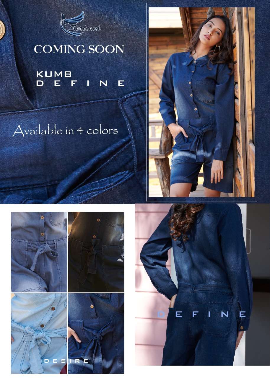 SERIMA DENIM KUMB DEFINE  CATALOG WHOLESALE SUPPLIER FROM SURAT GUJARAT