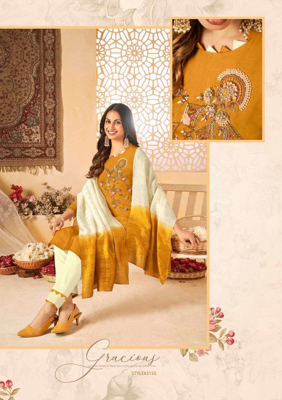SHARARAT CATALOG BY ANJU FAB KURTI WITH PANT DUPATTA  CATALOG WHOLESALER LUCACCI DESIGNER TEXOFAB SURAT