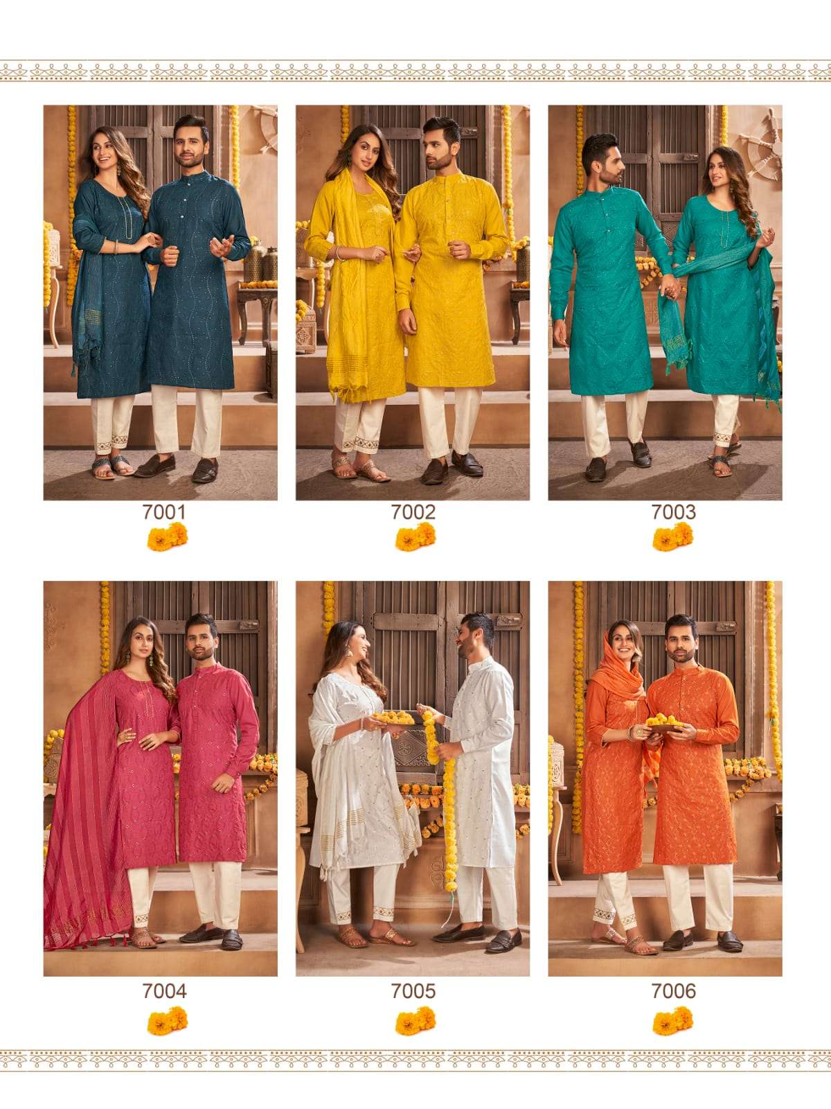 TEXOFAB WEDDING SEASON SPECIAL LUCKNOWI WORK COUPLE COLLECTION WHOLESALE SUPPLIER WHOLESALER LUCACCI DESIGNER SURAT