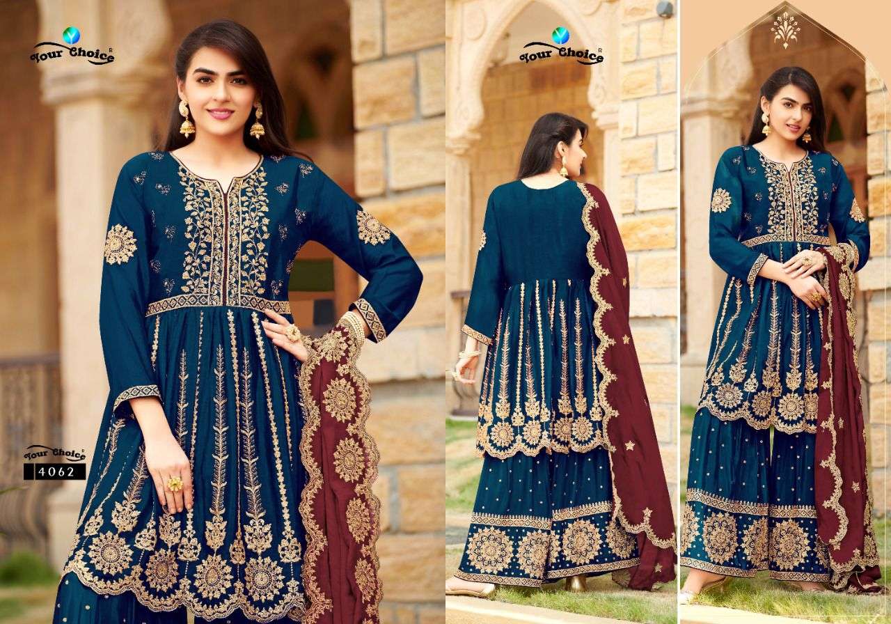 YOUR CHOICE PEPLUM WITH SARARA CATALOG MILES  WHOLESALER SUPPLIER FROM SURAT GUJRAT LUCACCI DESIGNER