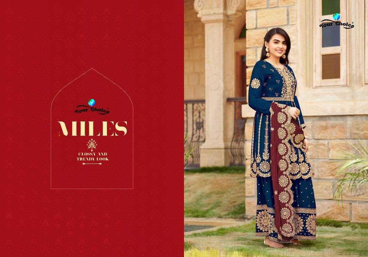 YOUR CHOICE PEPLUM WITH SARARA CATALOG MILES  WHOLESALER SUPPLIER FROM SURAT GUJRAT LUCACCI DESIGNER