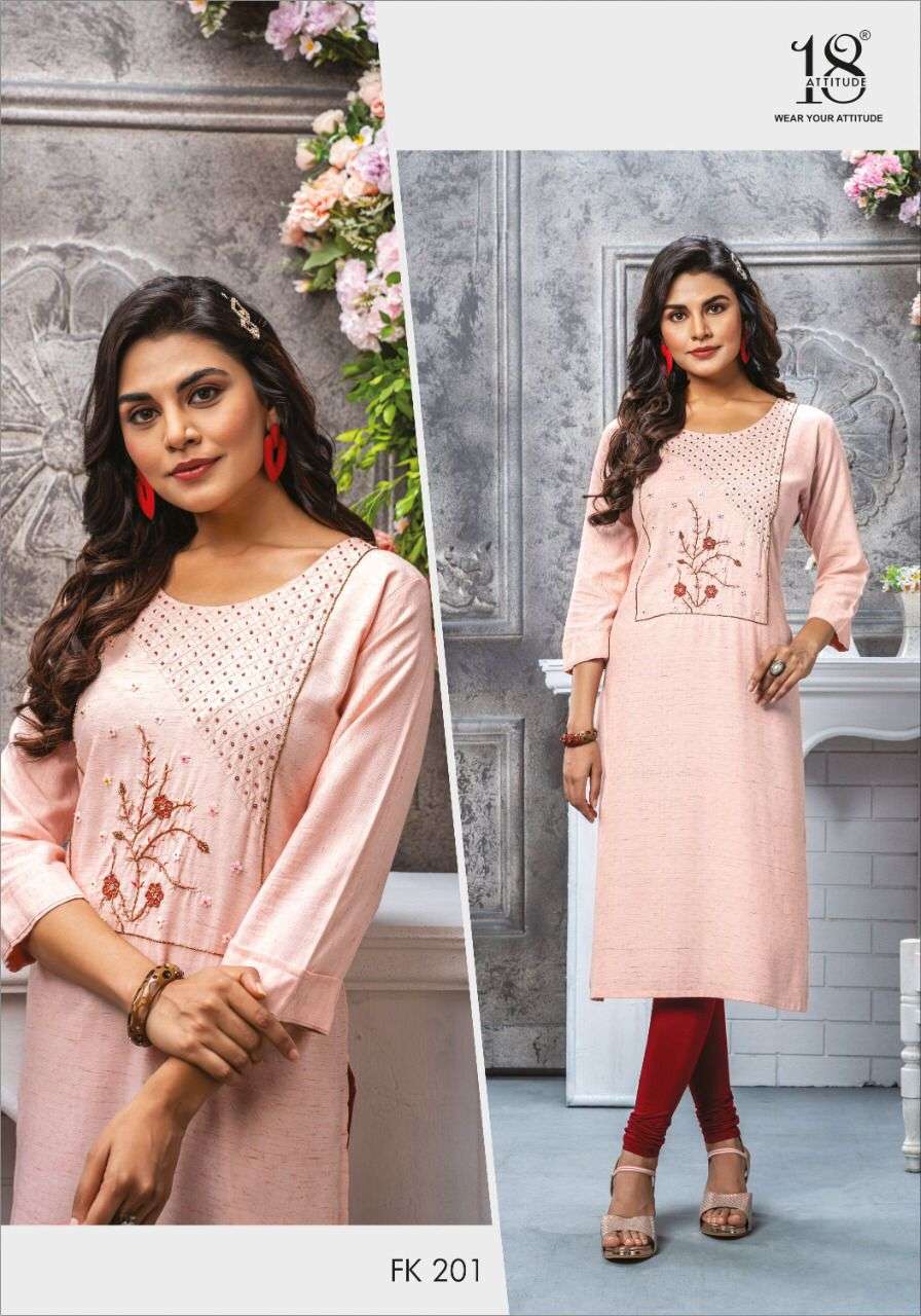 18 ATTITUDE FOREVER KURTI CATALOG