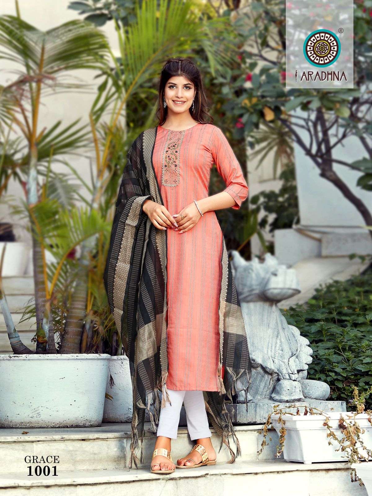 ARADHNA GRACE VOL-1 KURTI PANT CATALOG