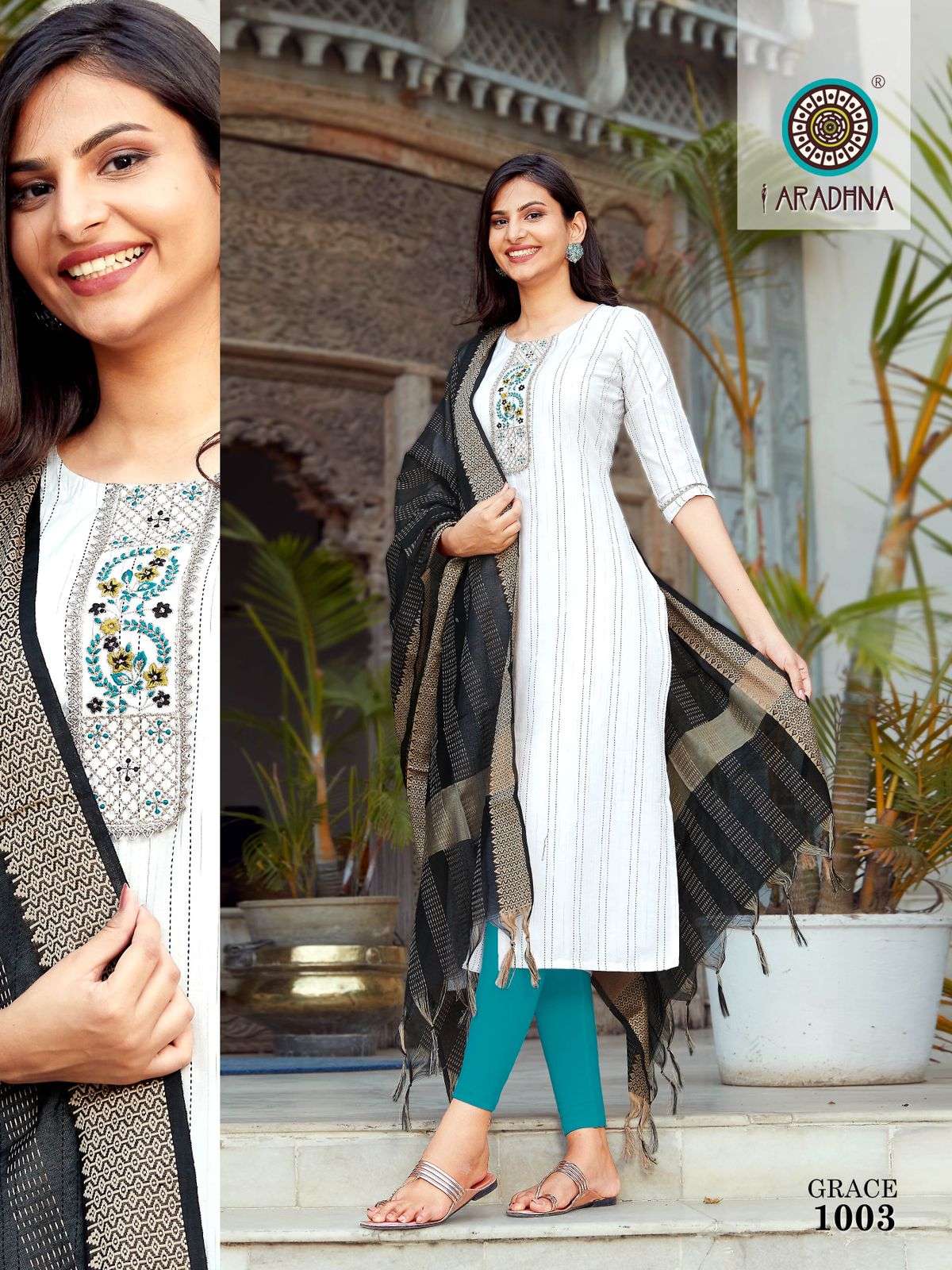 ARADHNA GRACE VOL-1 KURTI PANT CATALOG