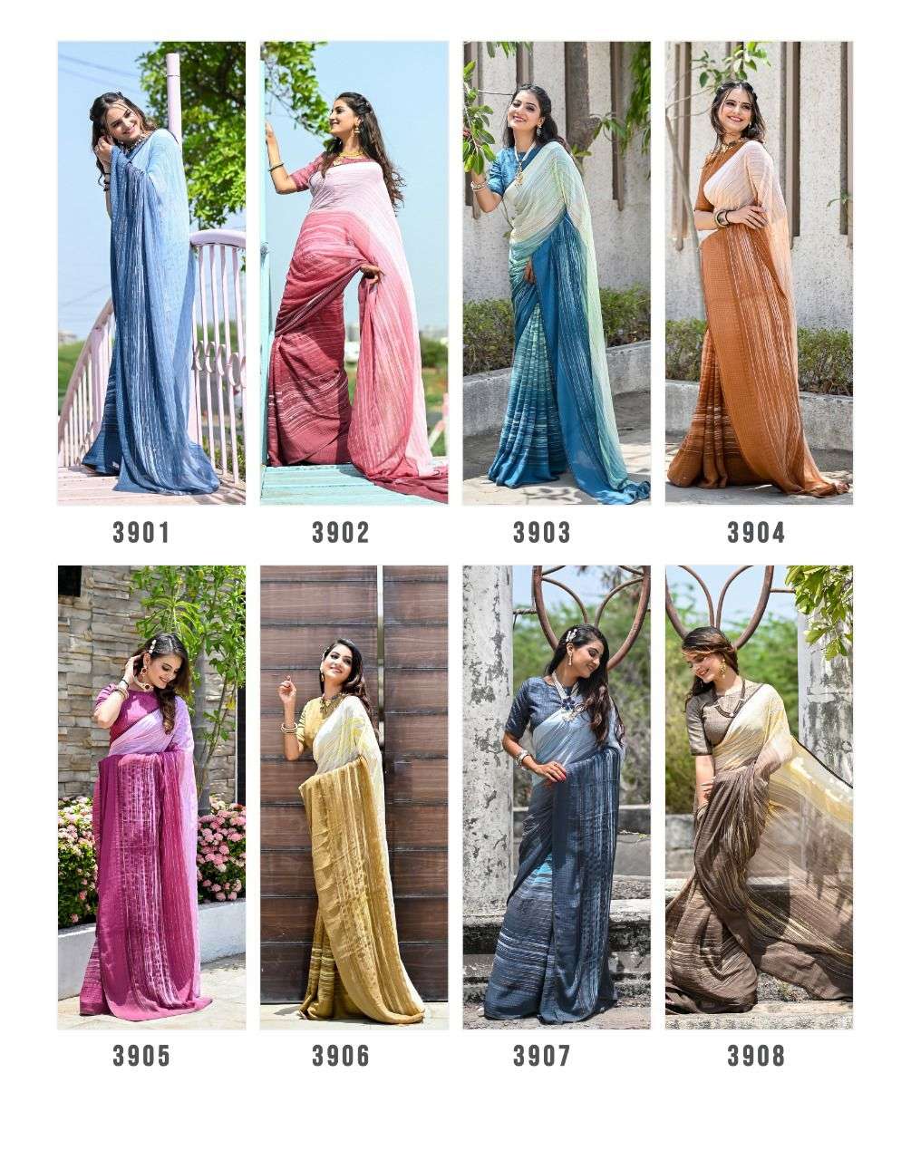 ASHIMA RIHANA PATTERN SEQUENCE SAREE CATALOG