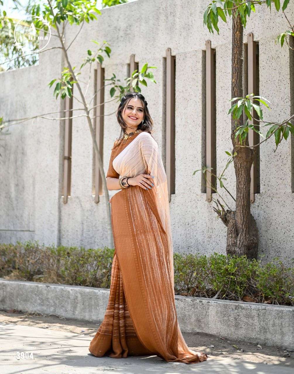 ASHIMA RIHANA PATTERN SEQUENCE SAREE CATALOG