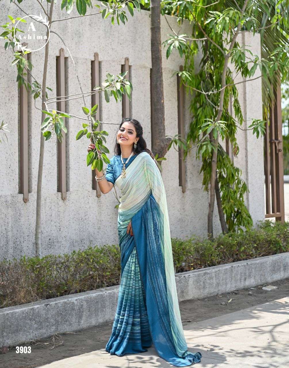 ASHIMA RIHANA PATTERN SEQUENCE SAREE CATALOG