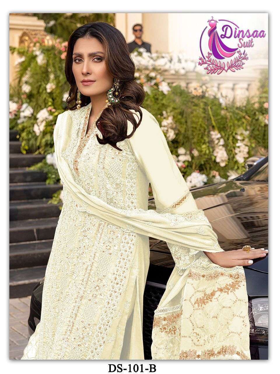  DINSAA SUIT COLOUR ADITION EMBROIDERY CATALOG