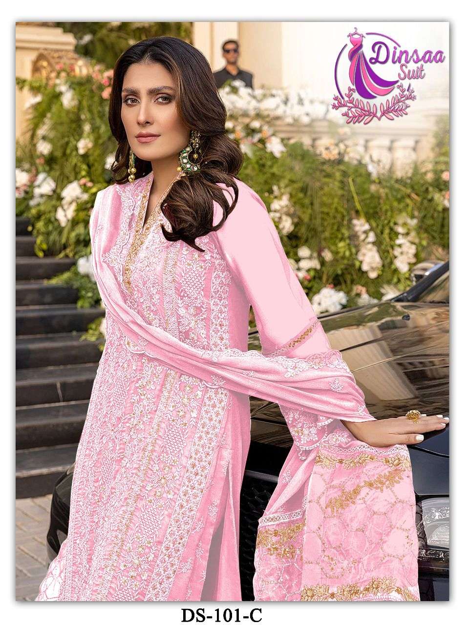  DINSAA SUIT COLOUR ADITION EMBROIDERY CATALOG