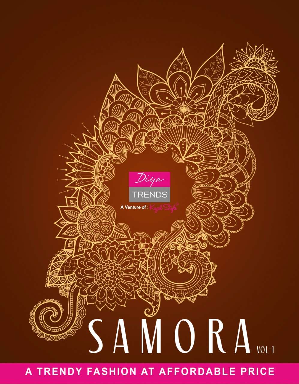 DIYA TRENDS FASHION SAMORA VOL-1 NYRA CUT KURTI CATALOG