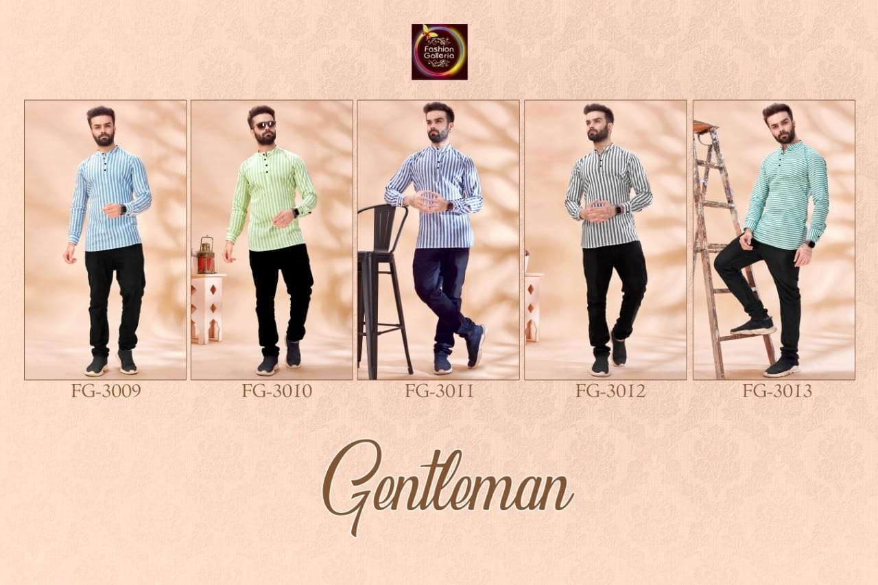 FASHION GALLERIA GENTLEMAN VOL-1 KURTA CATALOG