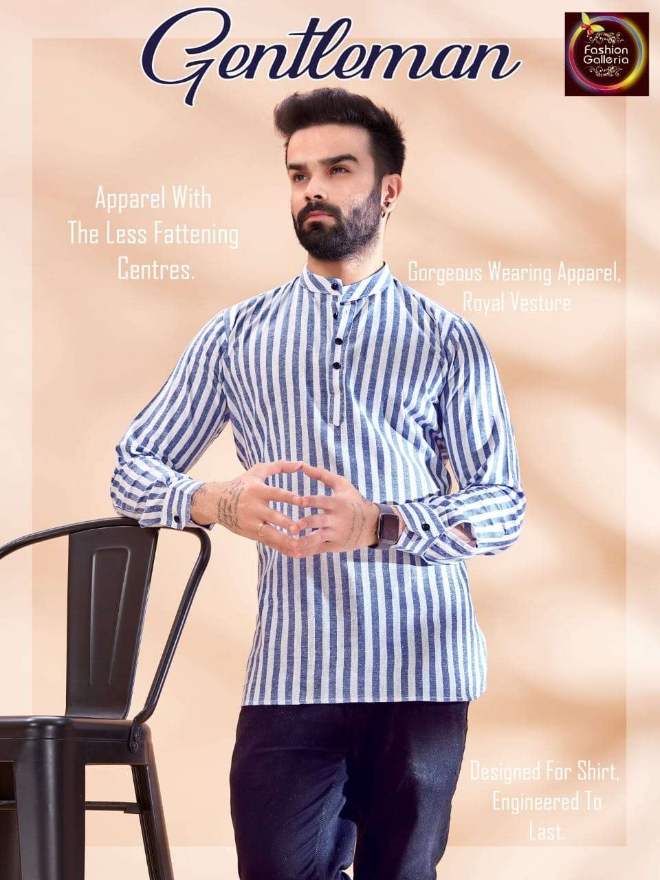 FASHION GALLERIA GENTLEMAN VOL-1 KURTA CATALOG