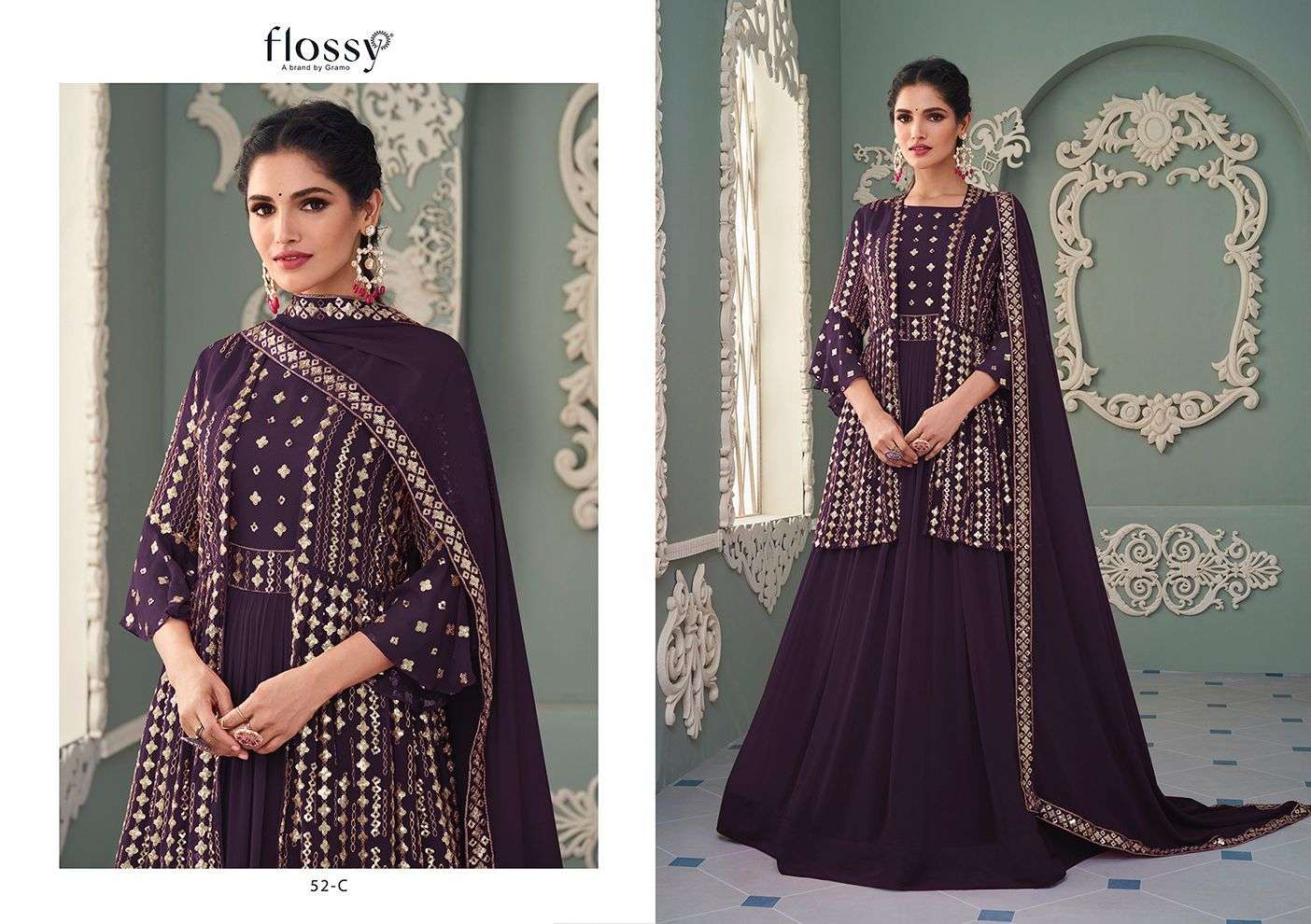 FLOSSY NAKSH COLOUR VOL-3 3PCS CONCEPT CATALOG