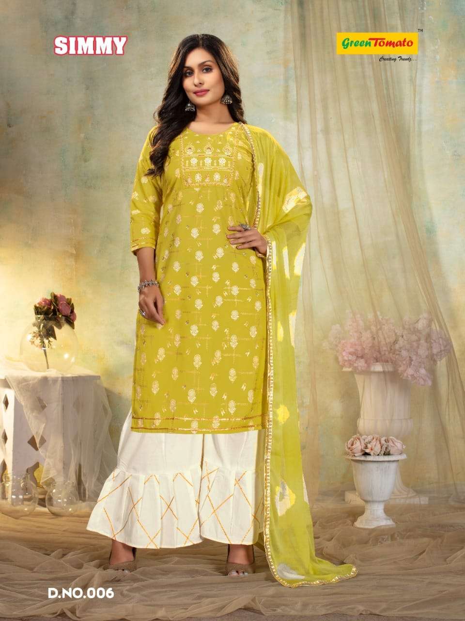 GREEN TOMATO SIMMY 3PCS CONCEPT CATALOG