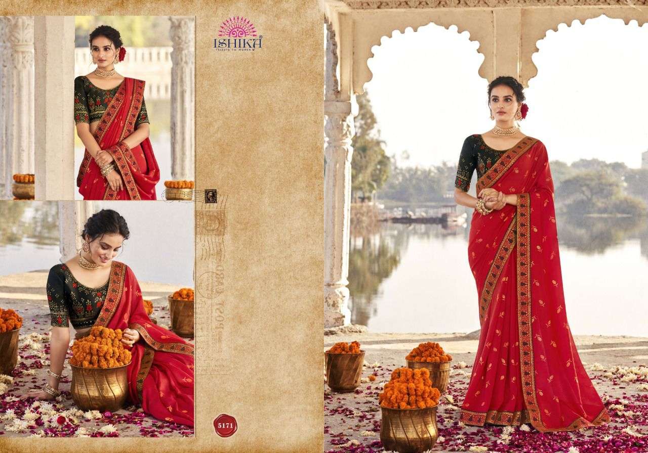 ISHIKA  AURA 5171 TO 5178 VICHITRA CATALOG