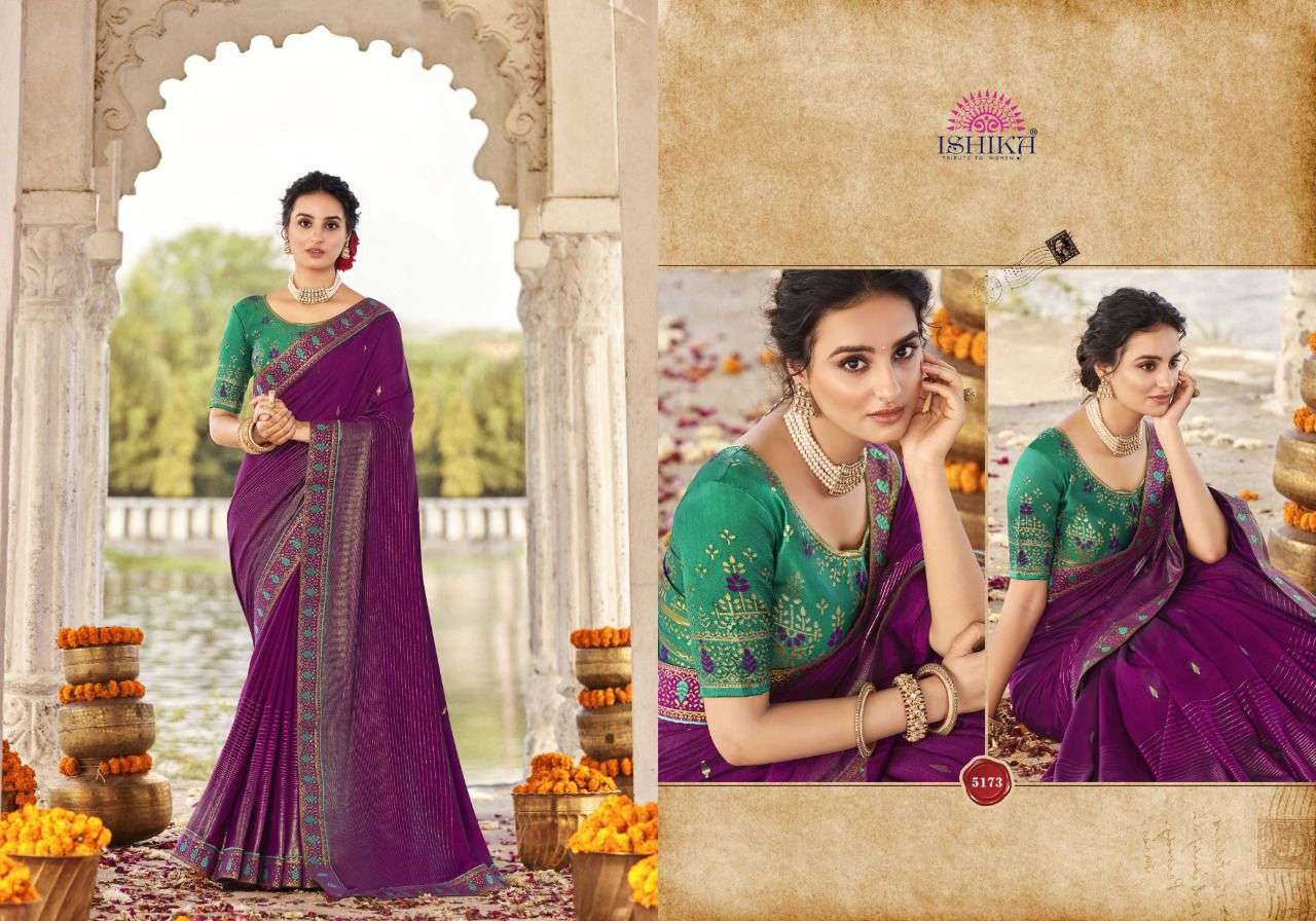 ISHIKA  AURA 5171 TO 5178 VICHITRA CATALOG