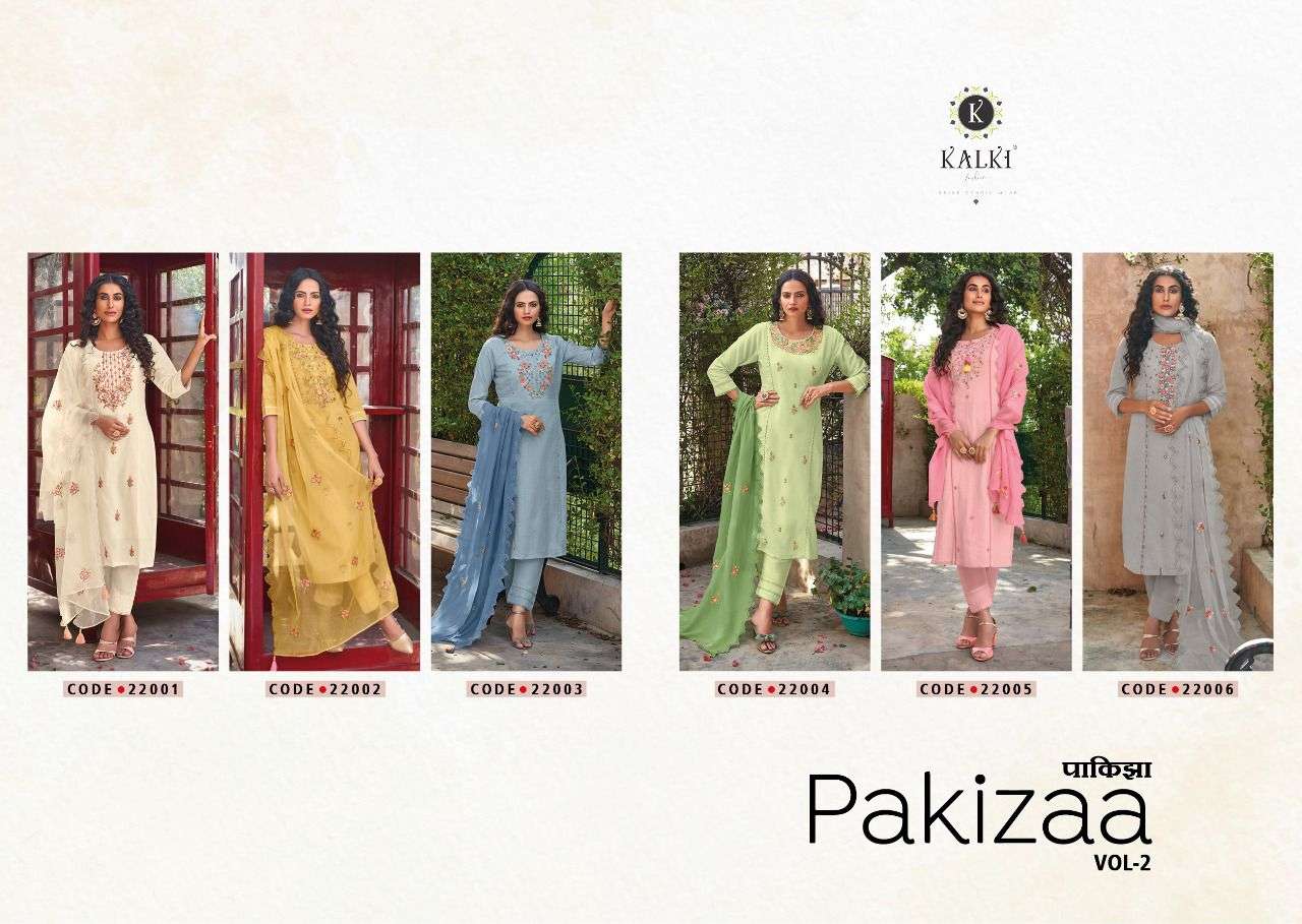 KALKI FASHION  PAKIZAA VOL-2 DESIGNER CATALOG