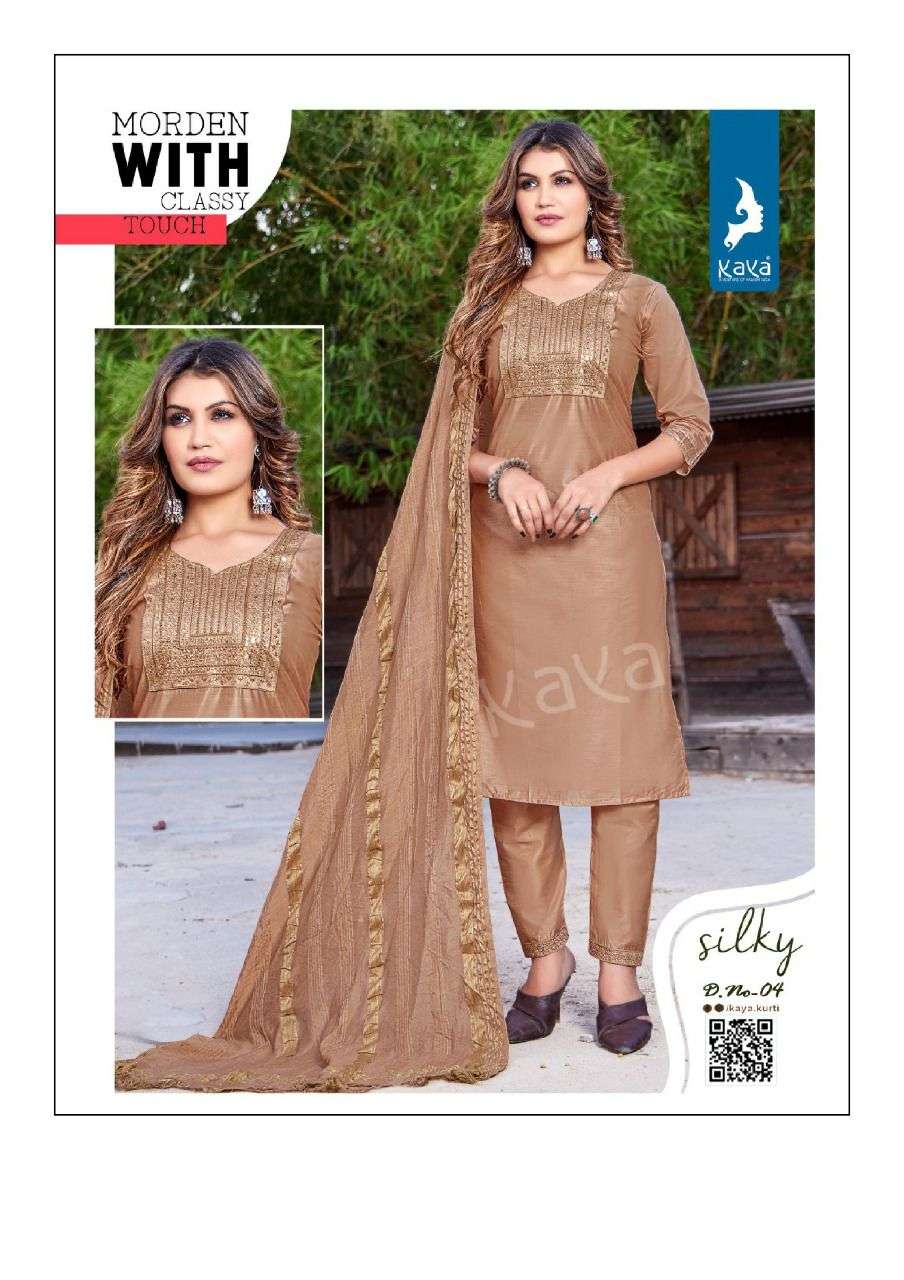 KAYA KURTI SILKY 3PCS CONCEPT CATALOG