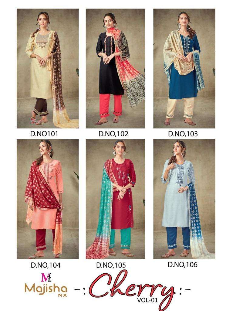 MAJISHA NX CHERRY VOL-1  CATALOG