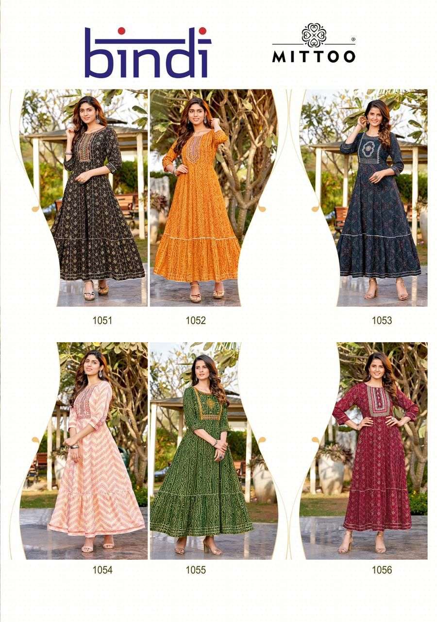 MITTOO BINDI TRENDING KURTI CATALOG