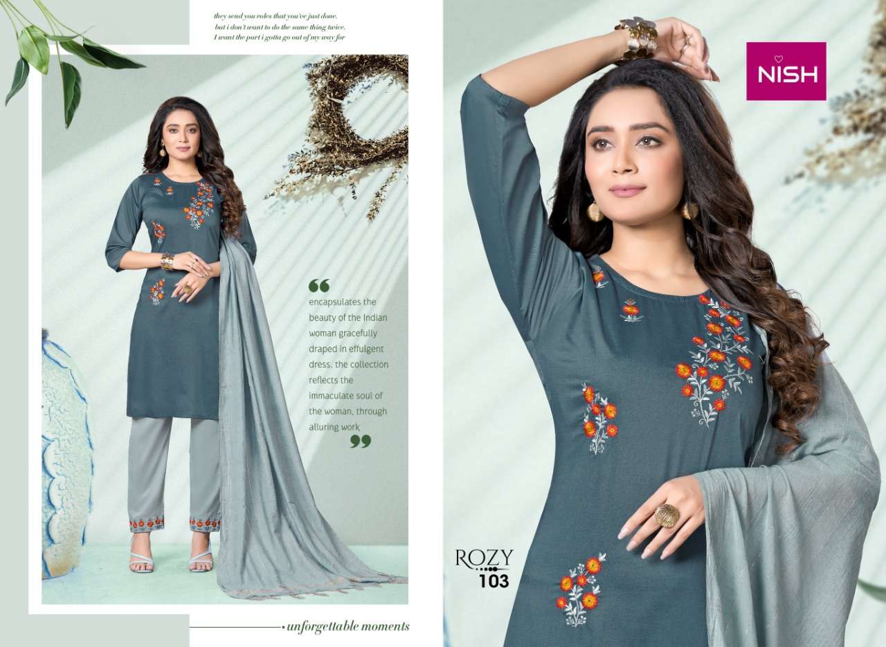 NISH  ROSY CHINON 3PCS CATALOG
