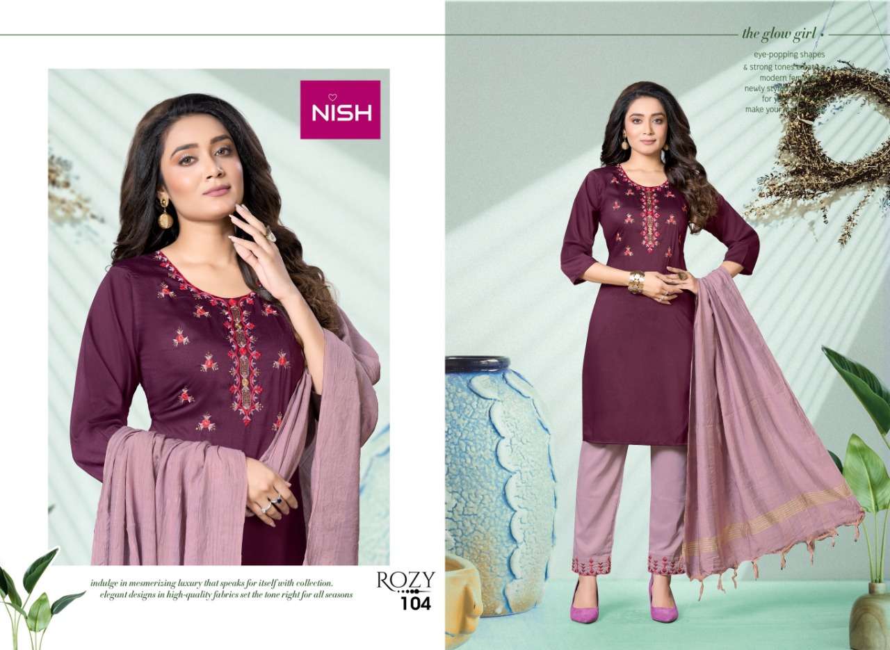 NISH  ROSY CHINON 3PCS CATALOG