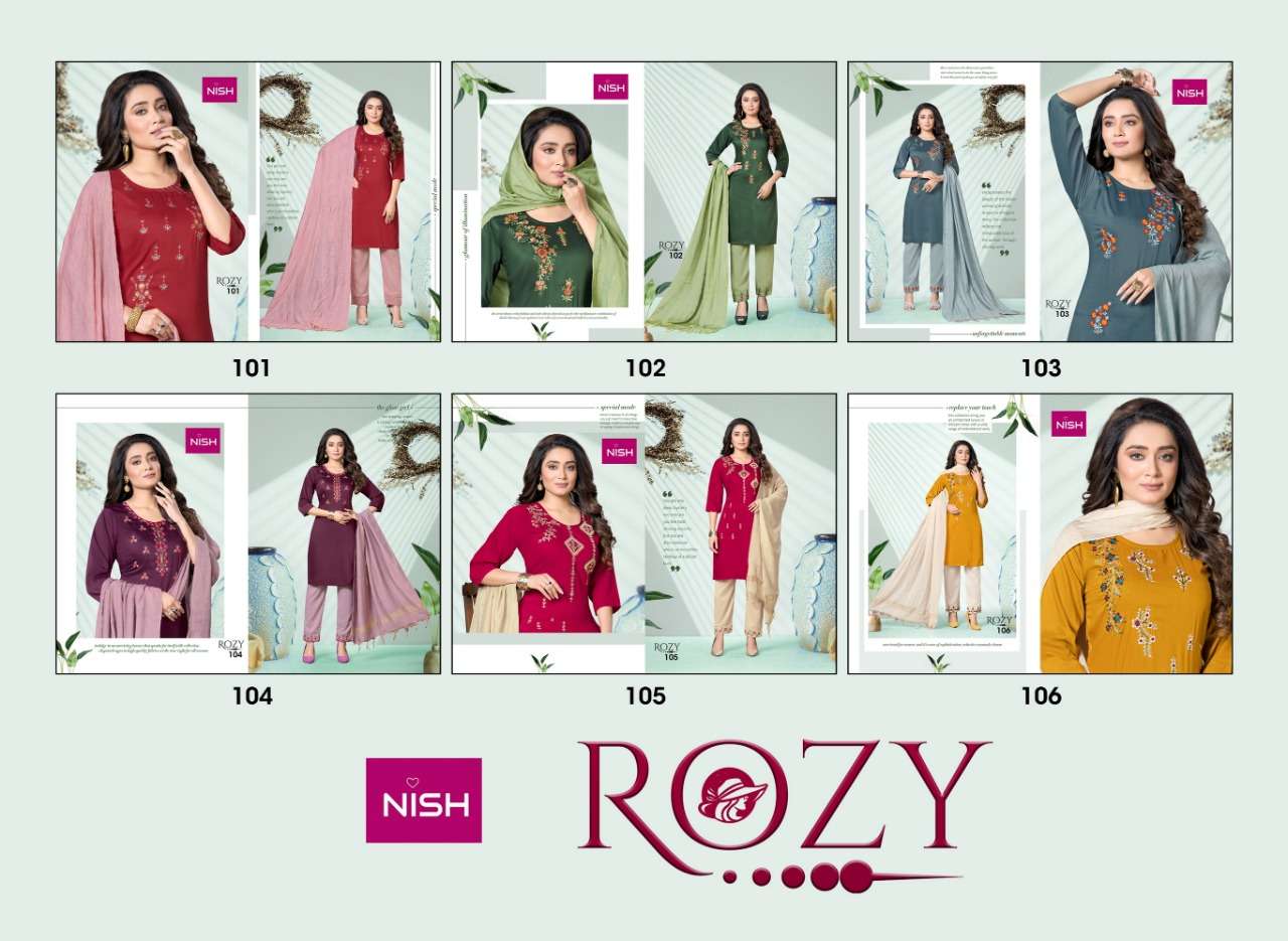 NISH  ROSY CHINON 3PCS CATALOG