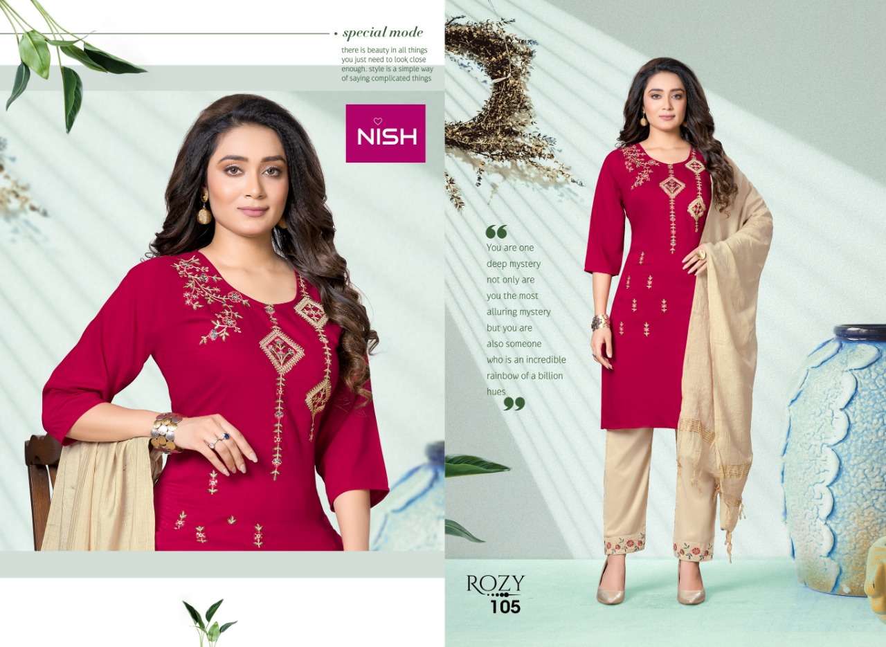 NISH  ROSY CHINON 3PCS CATALOG