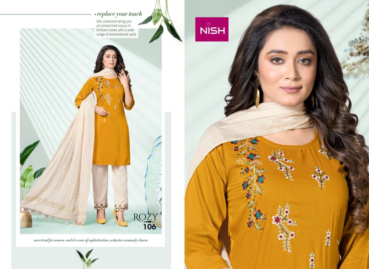 NISH  ROSY CHINON 3PCS CATALOG