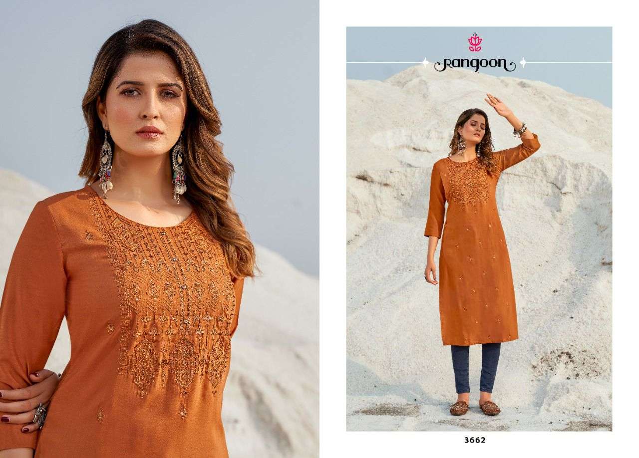 RANGOON  AKTARA TRANDING KURTI CATALOG