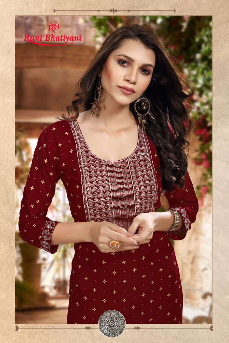 RANI BATIYANI POSHAK VOL-4 FOIL PRINT CATALOG