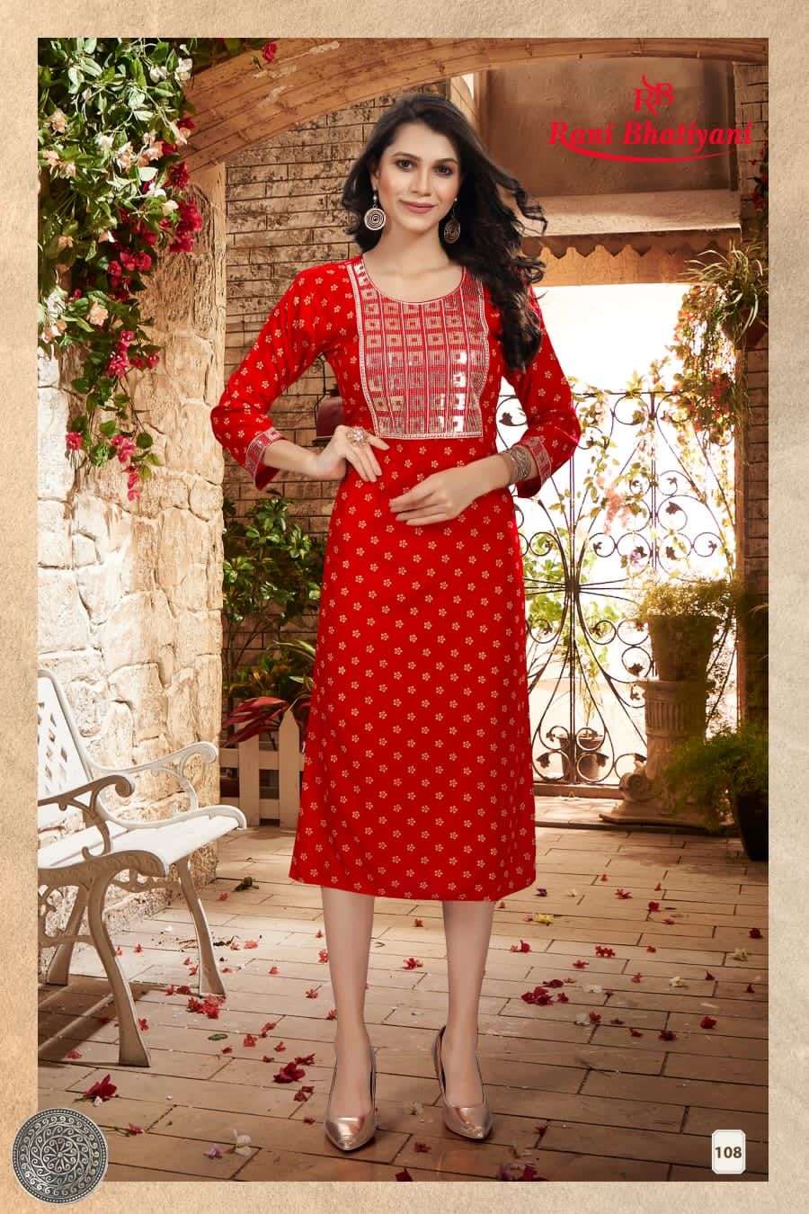 RANI BATIYANI POSHAK VOL-4 FOIL PRINT CATALOG
