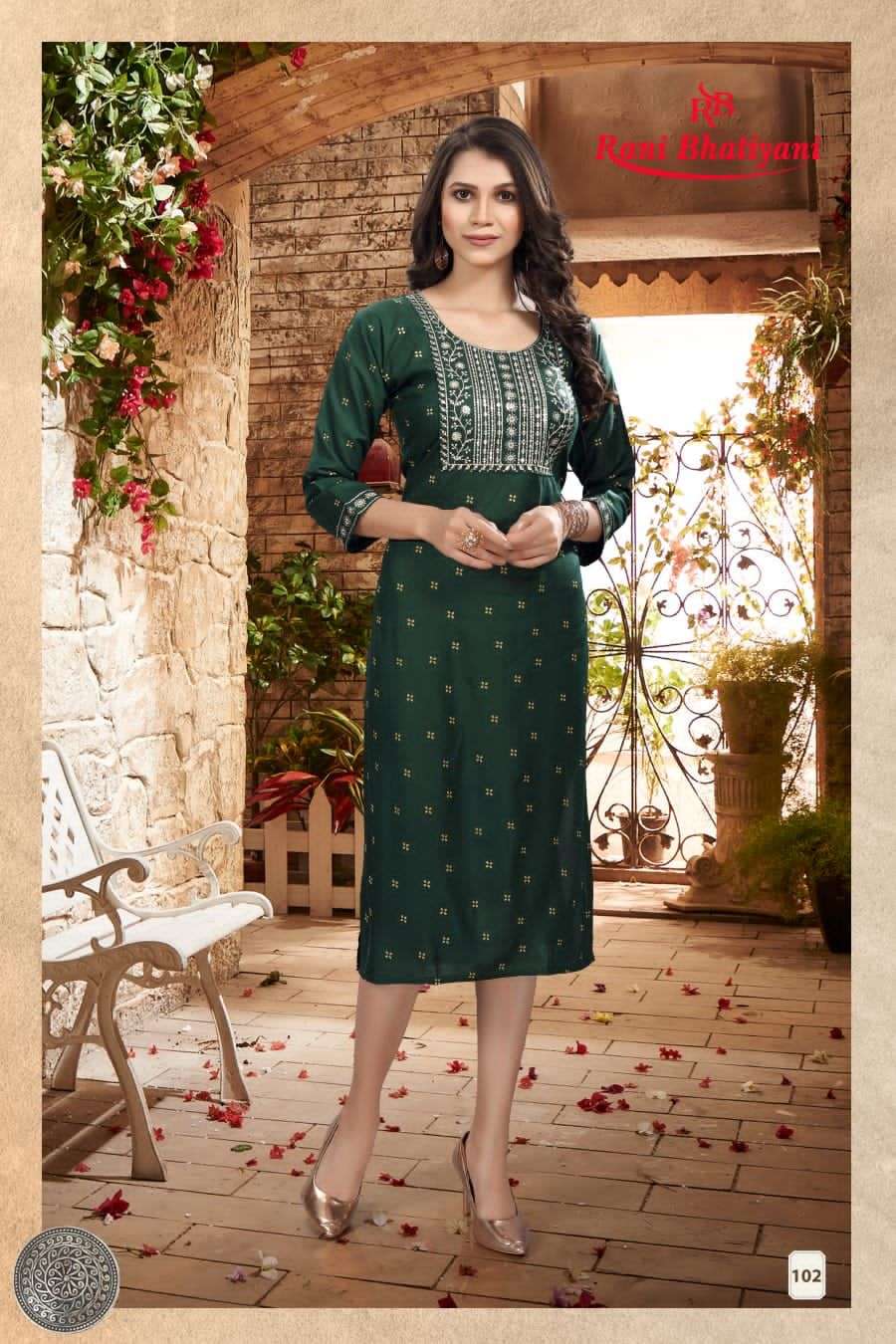 RANI BATIYANI POSHAK VOL-4 FOIL PRINT CATALOG