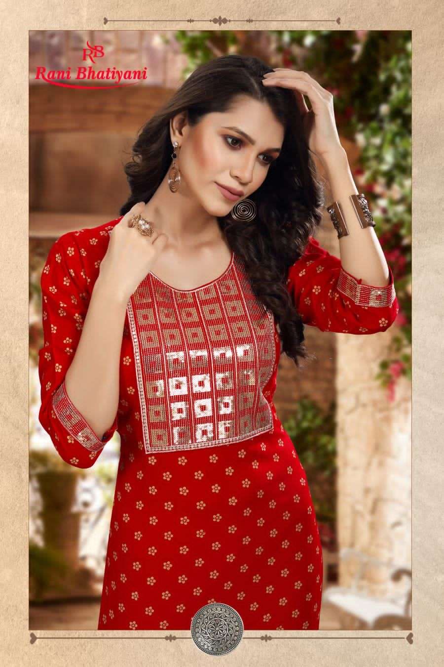 RANI BATIYANI POSHAK VOL-4 FOIL PRINT CATALOG