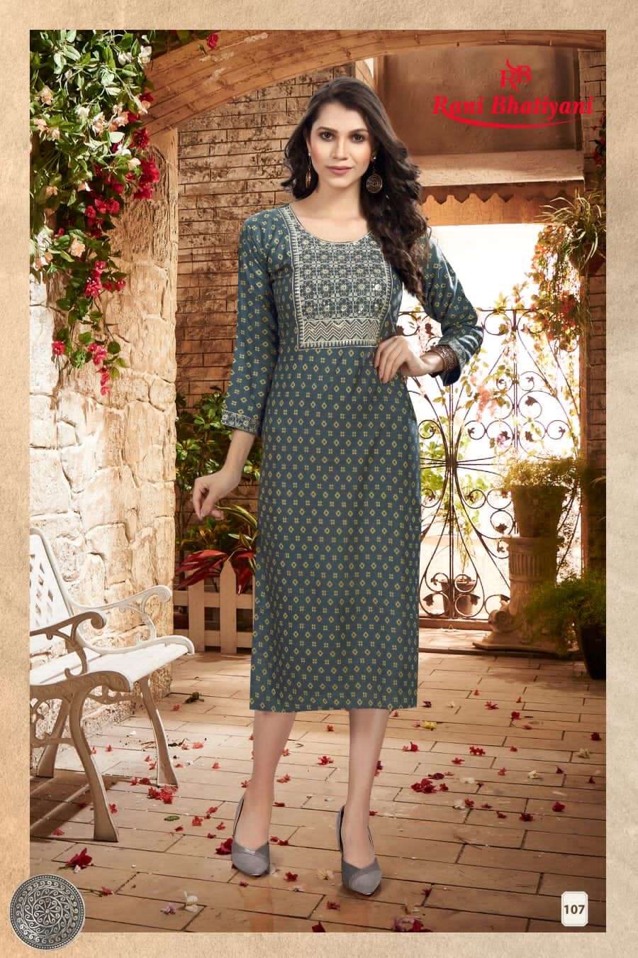 RANI BATIYANI POSHAK VOL-4 FOIL PRINT CATALOG