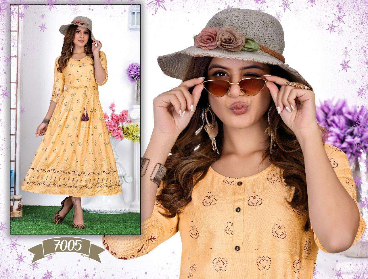 TEXOFAB GOLDEN ALBELI KURTI CATALOG
