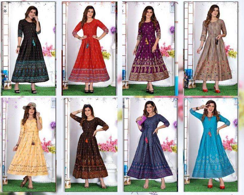 TEXOFAB GOLDEN ALBELI KURTI CATALOG